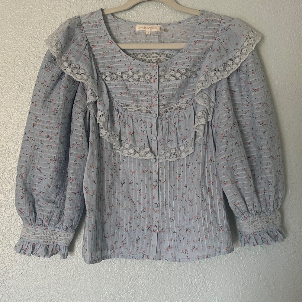 LoveShackFancy Ruffle top - Picture 2 of 9